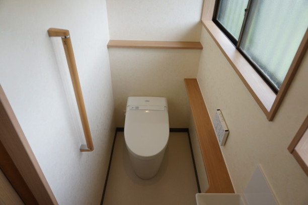 リフォームでイメージ通りに仕上がったトイレ空間